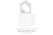 Montelaine Dresser and Mirror - Theo's Factory Direct Mattress & Furniture (Columbus, OH)