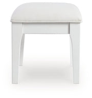Chalanna Vanity Stool - Theo's Factory Direct Mattress & Furniture (Columbus, OH)