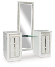 Chalanna Vanity with Mirror - Theo's Factory Direct Mattress & Furniture (Columbus, OH)