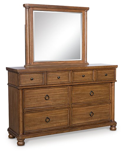 Chadworth Dresser and Mirror - Theo's Factory Direct Mattress & Furniture (Columbus, OH)