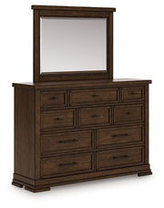 Taffenbrook Dresser and Mirror - Theo's Factory Direct Mattress & Furniture (Columbus, OH)