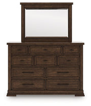 Taffenbrook Dresser and Mirror - Theo's Factory Direct Mattress & Furniture (Columbus, OH)