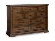 Taffenbrook Dresser and Mirror - Theo's Factory Direct Mattress & Furniture (Columbus, OH)