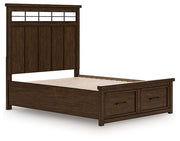 Taffenbrook Panel Storage Bed - Theo's Factory Direct Mattress & Furniture (Columbus, OH)