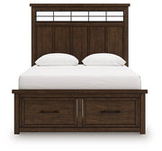 Taffenbrook Panel Storage Bed - Theo's Factory Direct Mattress & Furniture (Columbus, OH)