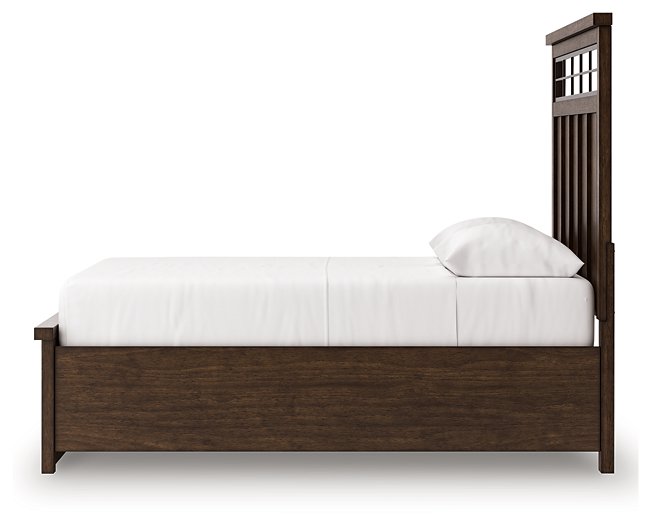 Taffenbrook Panel Storage Bed - Theo's Factory Direct Mattress & Furniture (Columbus, OH)