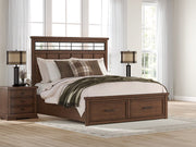 Taffenbrook Panel Storage Bed - Theo's Factory Direct Mattress & Furniture (Columbus, OH)