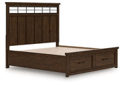 Taffenbrook Panel Storage Bed - Theo's Factory Direct Mattress & Furniture (Columbus, OH)