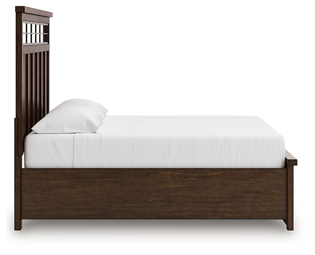 Taffenbrook Panel Storage Bed - Theo's Factory Direct Mattress & Furniture (Columbus, OH)