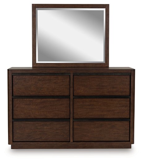 Dilenno Dresser and Mirror - Theo's Factory Direct Mattress & Furniture (Columbus, OH)