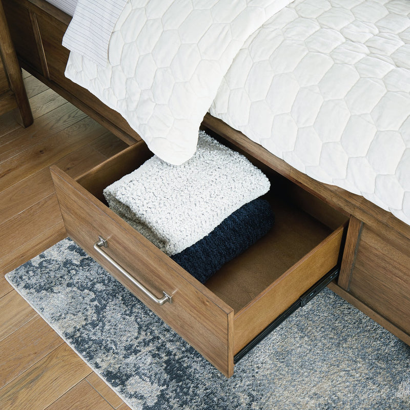 Cabalynn Bed with Storage - Theo's Factory Direct Mattress & Furniture (Columbus, OH)