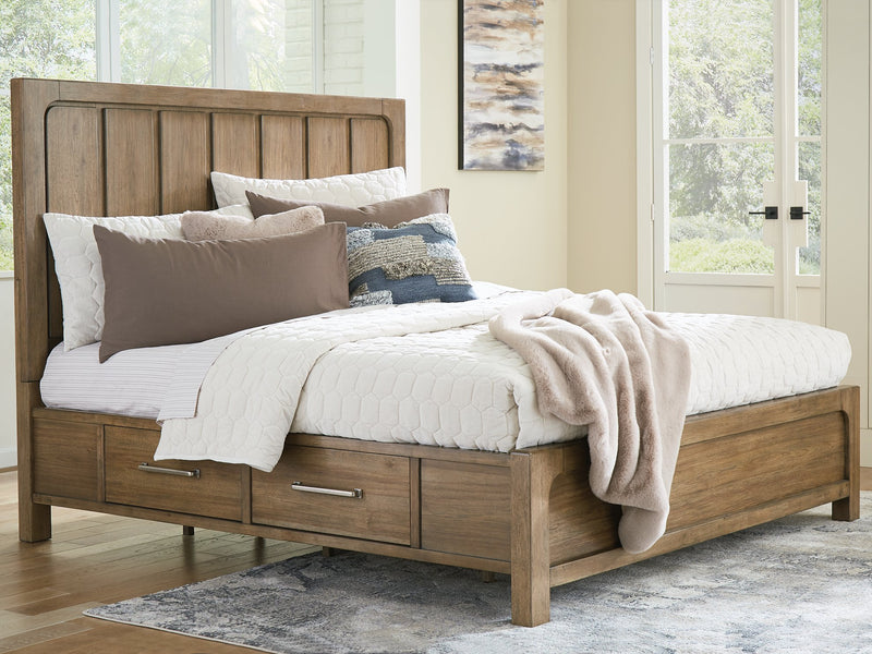 Cabalynn Bed with Storage - Theo's Factory Direct Mattress & Furniture (Columbus, OH)