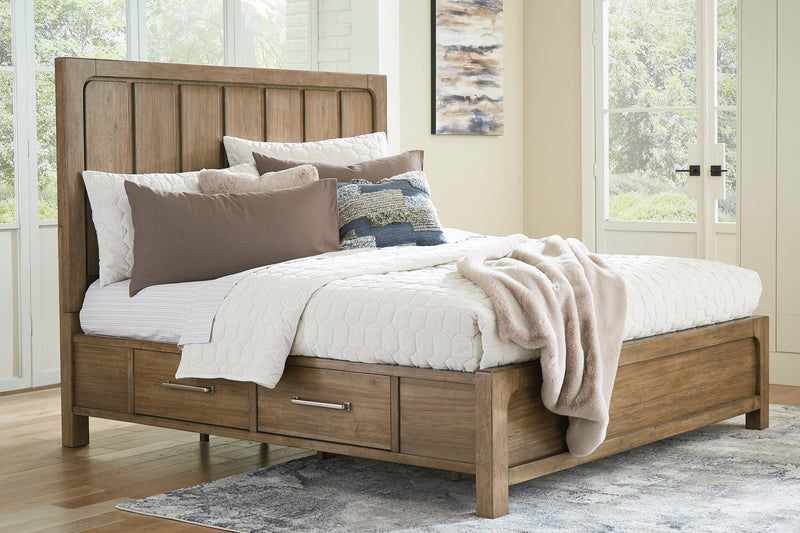 Cabalynn Bed with Storage - Theo's Factory Direct Mattress & Furniture (Columbus, OH)