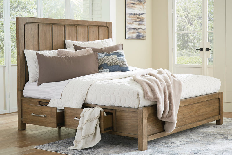 Cabalynn Bed with Storage - Theo's Factory Direct Mattress & Furniture (Columbus, OH)