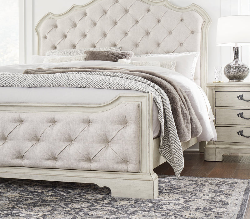 Arlendyne Upholstered Bed - Theo's Factory Direct Mattress & Furniture (Columbus, OH)