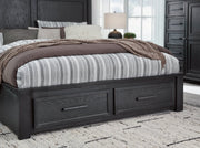 Foyland Panel Storage Bed - Theo's Factory Direct Mattress & Furniture (Columbus, OH)