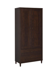 Wadeline 2-door Tall Accent Cabinet Rustic Tobacco - Theo's Factory Direct Mattress & Furniture (Columbus, OH)
