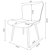 Horizon Side Chairs - Theo's Factory Direct Mattress & Furniture (Columbus, OH)