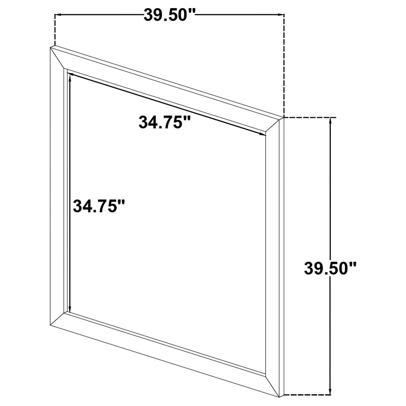Oakglen Dresser Mirrors - Theo's Factory Direct Mattress & Furniture (Columbus, OH)