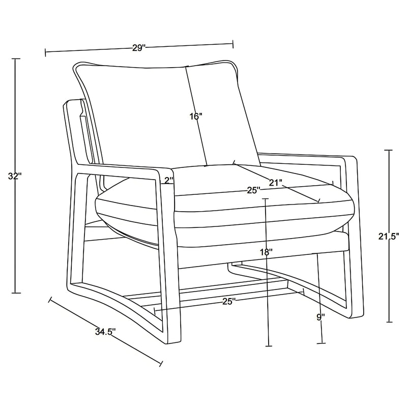 Geneva Accent Chairs - Theo's Factory Direct Mattress & Furniture (Columbus, OH)