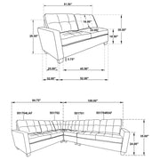 Georgina Modular Sectionals 5 - Theo's Factory Direct Mattress & Furniture (Columbus, OH)