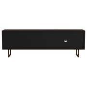 Marsden 2-door Wood 70" TV Stand Charcoal Black - Theo's Factory Direct Mattress & Furniture (Columbus, OH)