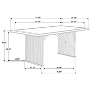 Sherwood Dining Tables - Theo's Factory Direct Mattress & Furniture (Columbus, OH)