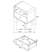 Robyn Nightstands - Theo's Factory Direct Mattress & Furniture (Columbus, OH)