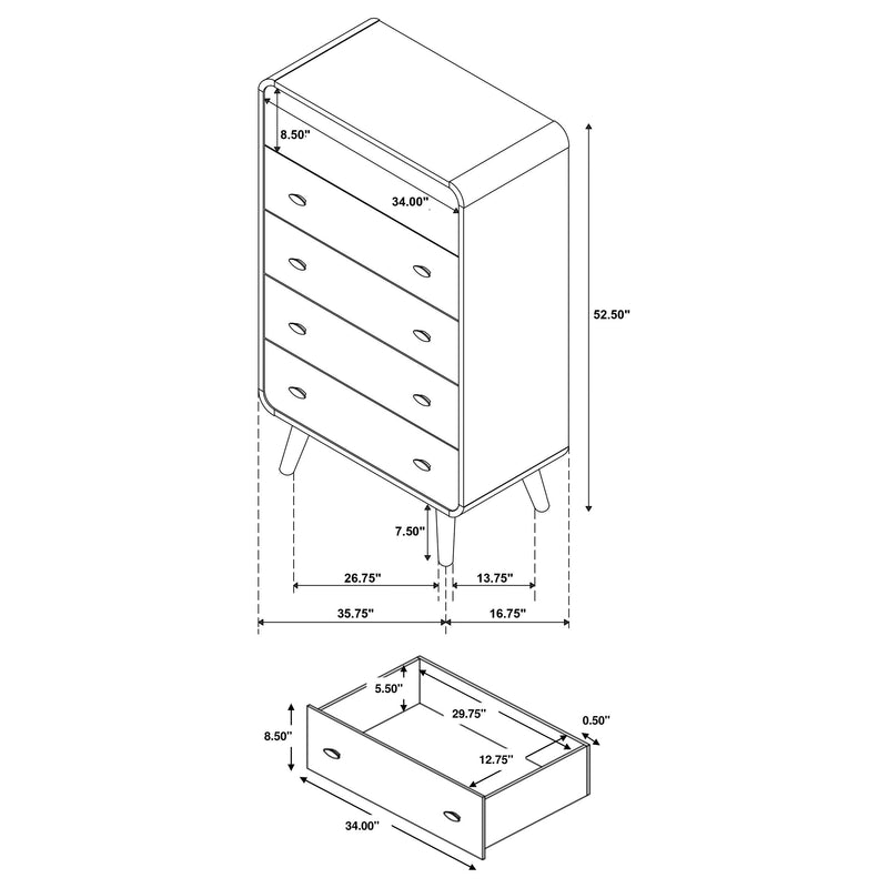 Robyn Chests - Theo's Factory Direct Mattress & Furniture (Columbus, OH)