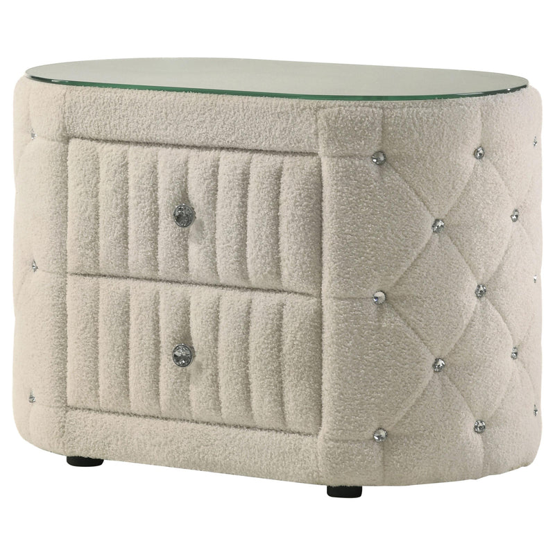 Sonya Nightstands - Theo's Factory Direct Mattress & Furniture (Columbus, OH)