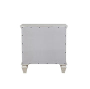Sandy Beach 3-drawer Nightstand Cream White - Theo's Factory Direct Mattress & Furniture (Columbus, OH)
