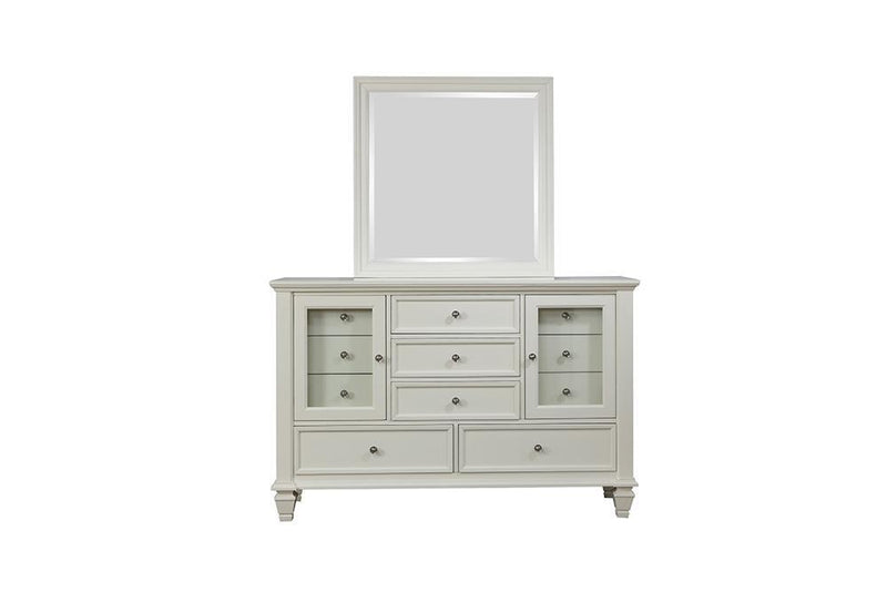 Sandy Beach 11-drawer Rectangular Dresser Cream White - Theo's Factory Direct Mattress & Furniture (Columbus, OH)