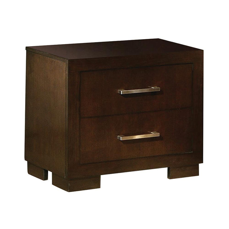Jessica Nightstand Panels Cappuccino (Set of 2) - Theo's Factory Direct Mattress & Furniture (Columbus, OH)