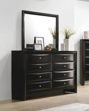 Briana Rectangular 8-drawer Dresser Black - Theo's Factory Direct Mattress & Furniture (Columbus, OH)