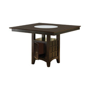 Gabriel Square Counter Height Dining Table Cappuccino - Theo's Factory Direct Mattress & Furniture (Columbus, OH)