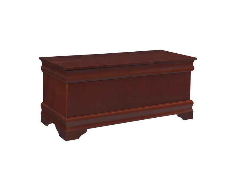 Pablo Rectangular Cedar Chest Warm Brown - Theo's Factory Direct Mattress & Furniture (Columbus, OH)