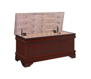 Pablo Rectangular Cedar Chest Warm Brown - Theo's Factory Direct Mattress & Furniture (Columbus, OH)