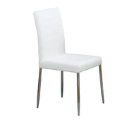 Maston Upholstered Dining Chairs White (Set of 4) - Theo's Factory Direct Mattress & Furniture (Columbus, OH)