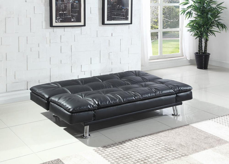 Dilleston Tufted Back Upholstered Sofa Bed - Theo's Factory Direct Mattress & Furniture (Columbus, OH)