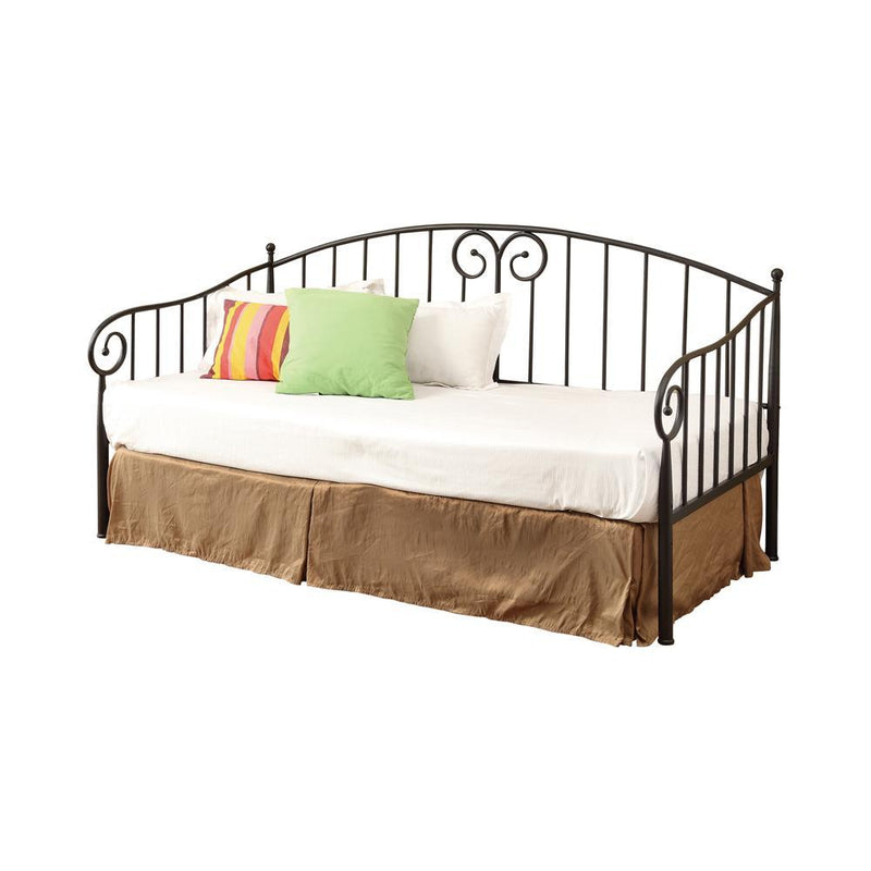 Grover Twin Metal Daybed Black - Theo's Factory Direct Mattress & Furniture (Columbus, OH)
