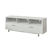 Casey 2-drawer Rectangular TV Console White - Theo's Factory Direct Mattress & Furniture (Columbus, OH)