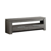 Elkton 2-drawer TV Console Weathered Grey - Theo's Factory Direct Mattress & Furniture (Columbus, OH)