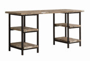 Kemper 4-shelf Writing Desk Salvaged Cabin - Theo's Factory Direct Mattress & Furniture (Columbus, OH)