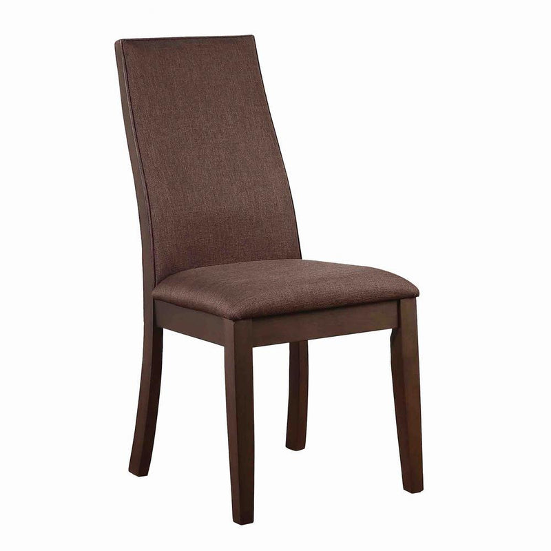 Spring Creek Upholstered Side Chairs Rich Cocoa Brown (Set of 2) - Theo's Factory Direct Mattress & Furniture (Columbus, OH)