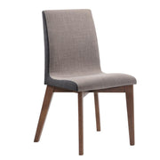Redbridge Upholstered Side Chairs Grey and Natural Walnut (Set of 2) - Theo's Factory Direct Mattress & Furniture (Columbus, OH)