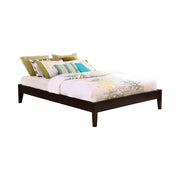 Hounslow California King, E.King, & Queen Universal Platform Bed Cappuccino - Theo's Factory Direct Mattress & Furniture (Columbus, OH)