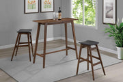 Finnick Rectangular Bar Table Walnut - Theo's Factory Direct Mattress & Furniture (Columbus, OH)