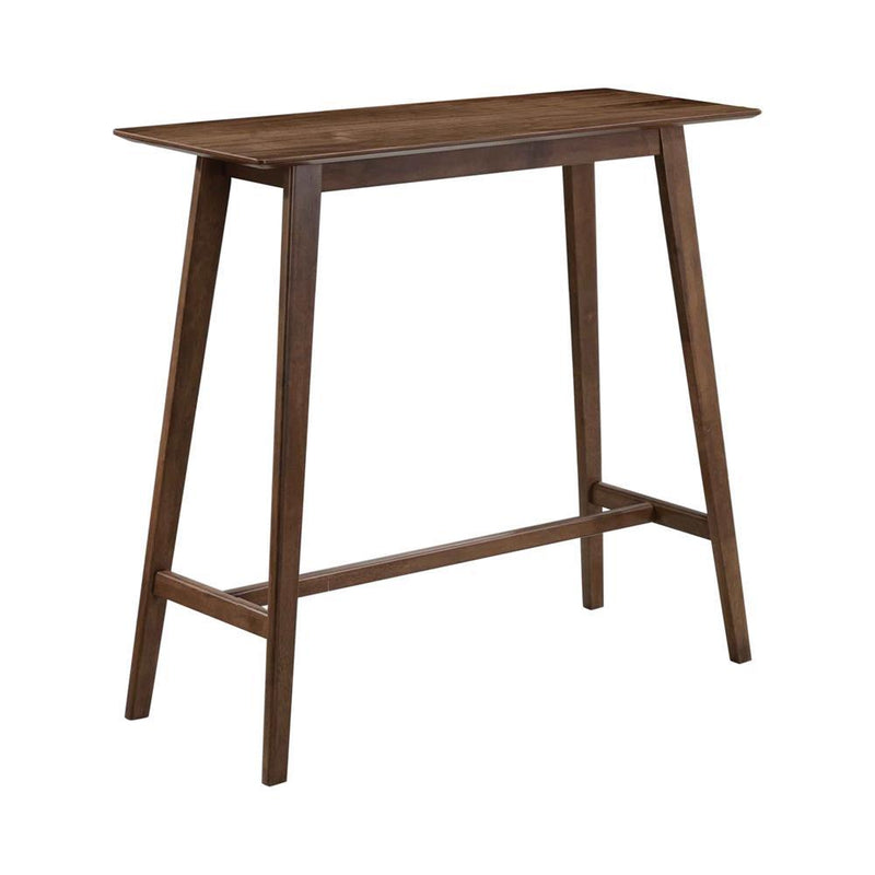 Finnick Rectangular Bar Table Walnut - Theo's Factory Direct Mattress & Furniture (Columbus, OH)