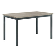 Garza Rectangular Dining Table Black - Theo's Factory Direct Mattress & Furniture (Columbus, OH)