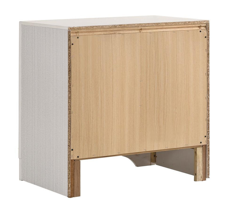 Miranda 2-drawer Nightstand Tray White - Theo's Factory Direct Mattress & Furniture (Columbus, OH)